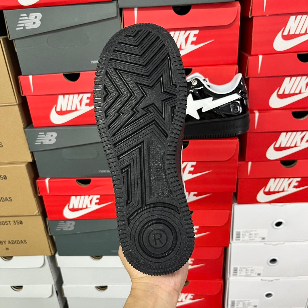 Bape STA Low #2 Black Patent