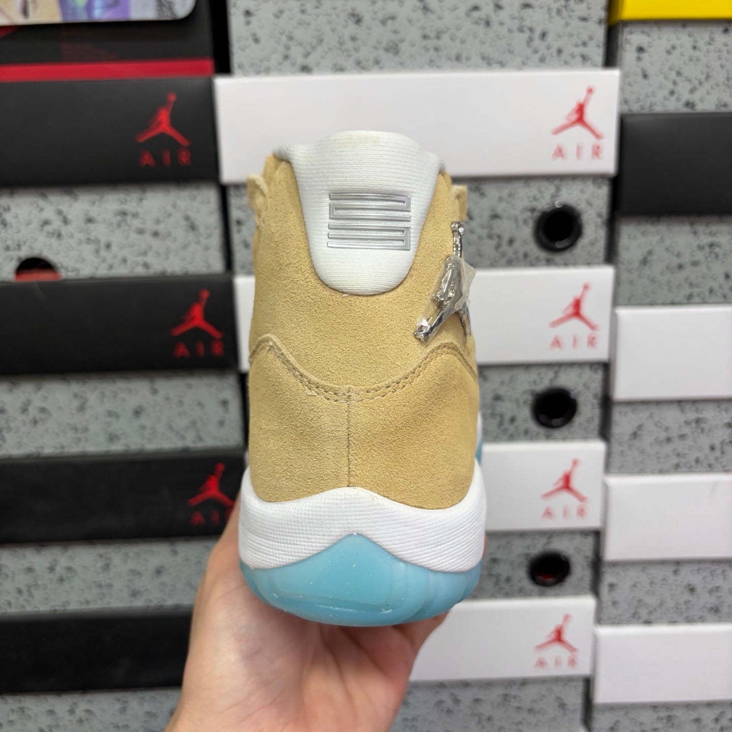 AJ11 High Retro Sail Wheat
