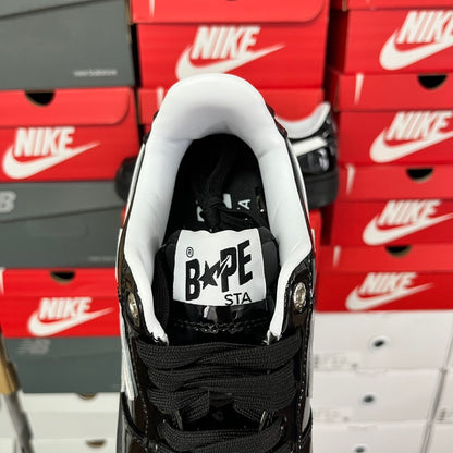 Bape STA Low #2 Black Patent