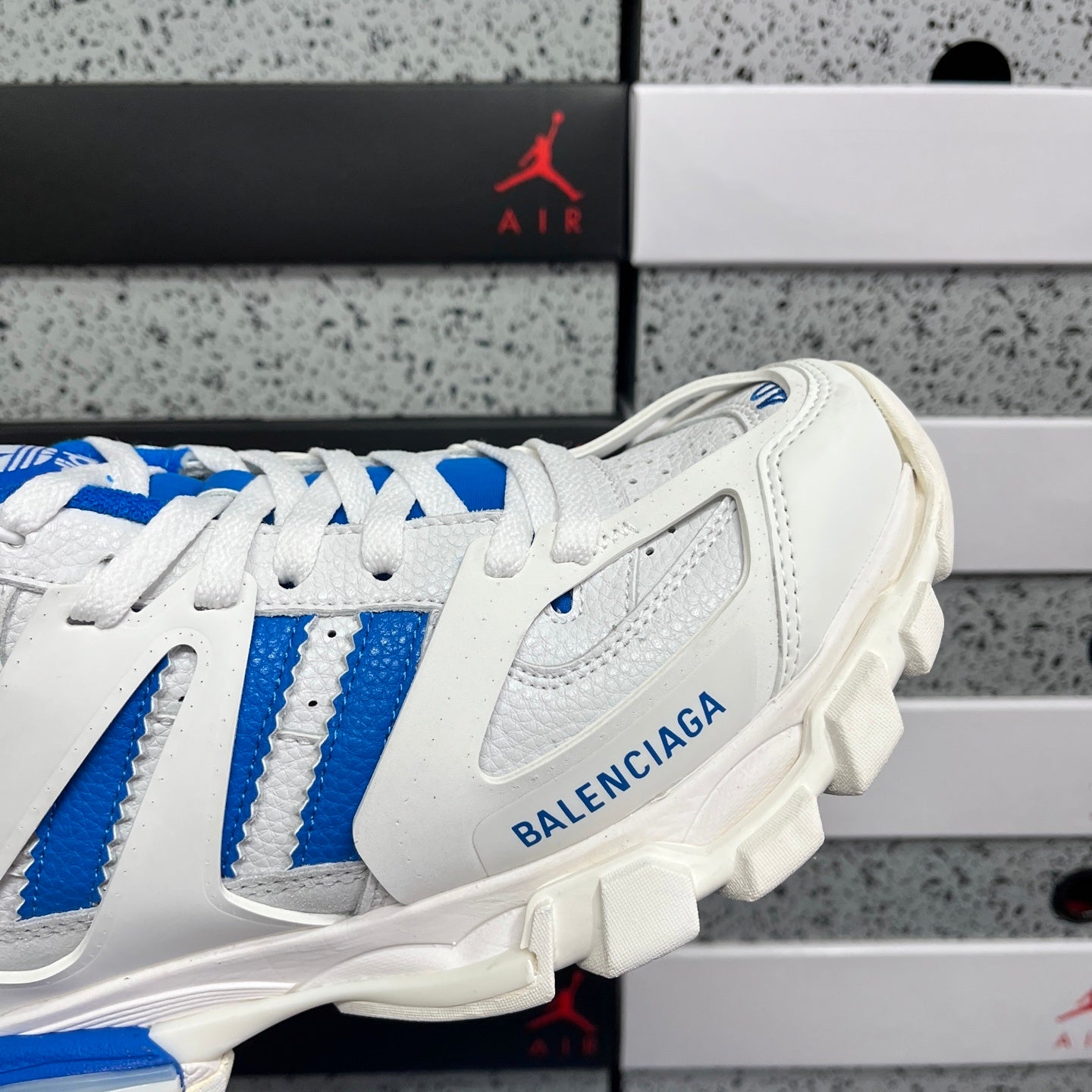 BLG Track x AD Blue White