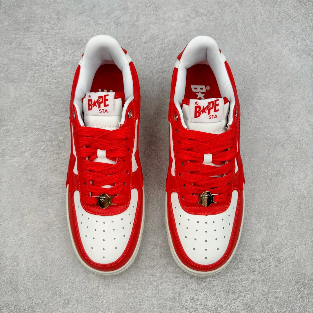 Bape STA Low Red