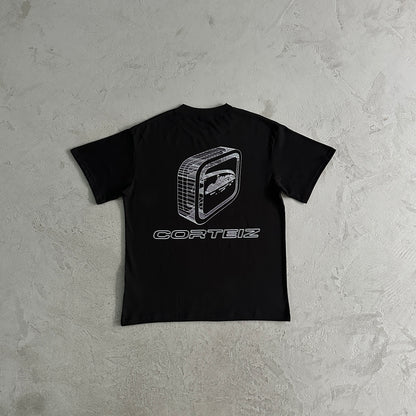 3D badge short sleeves