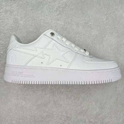 Bape STA Low White