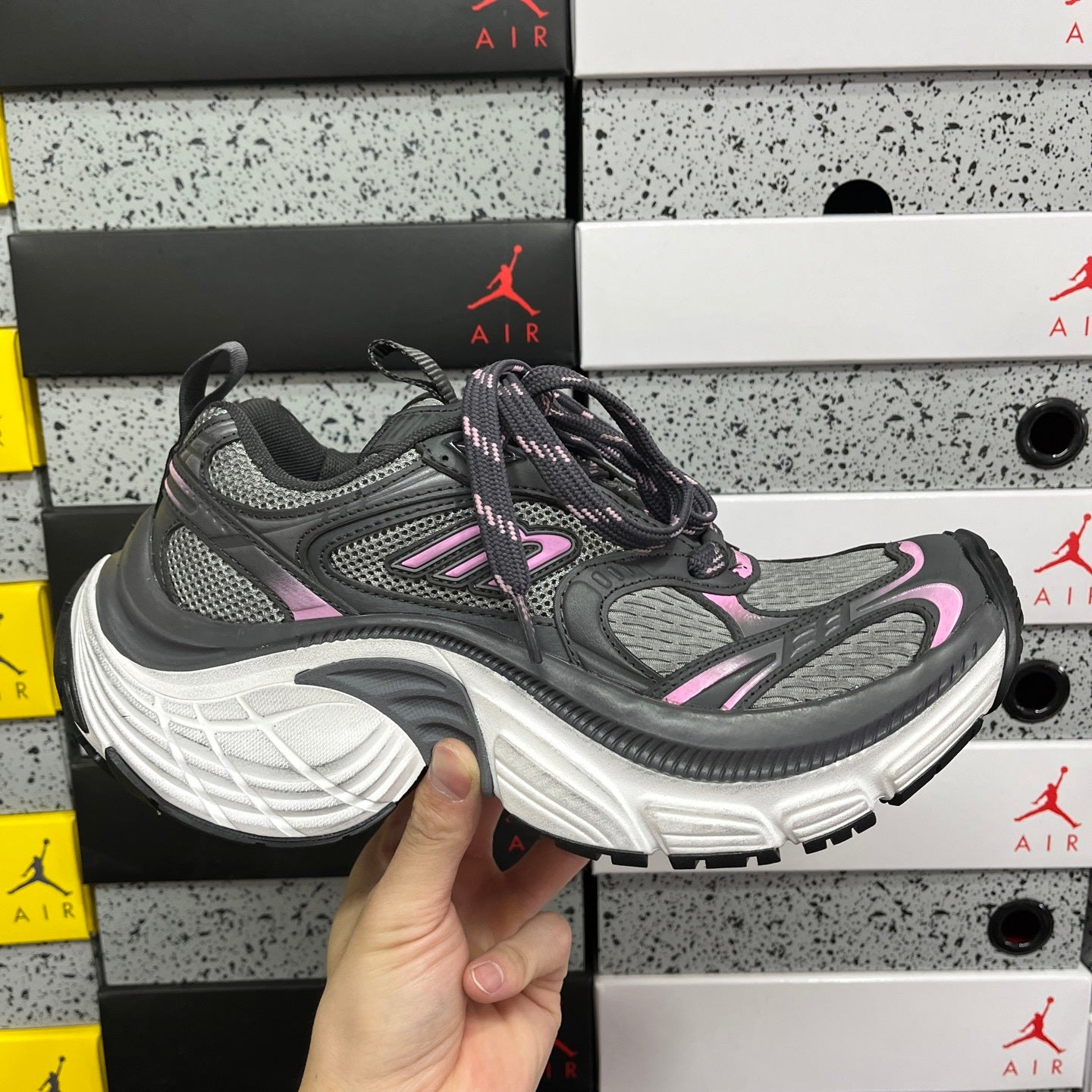 BLG 6XL Grey/Pink/White/Black