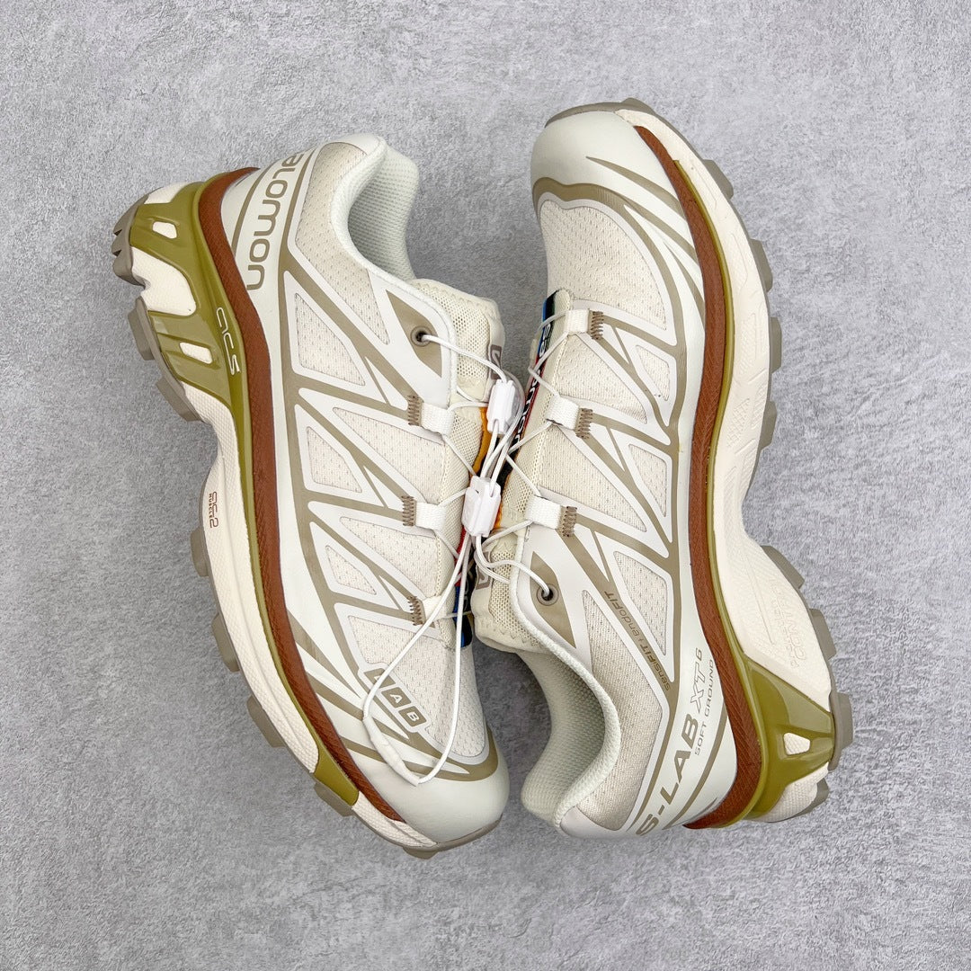 Salomon XT-6  Almond Milk/Soft Clay