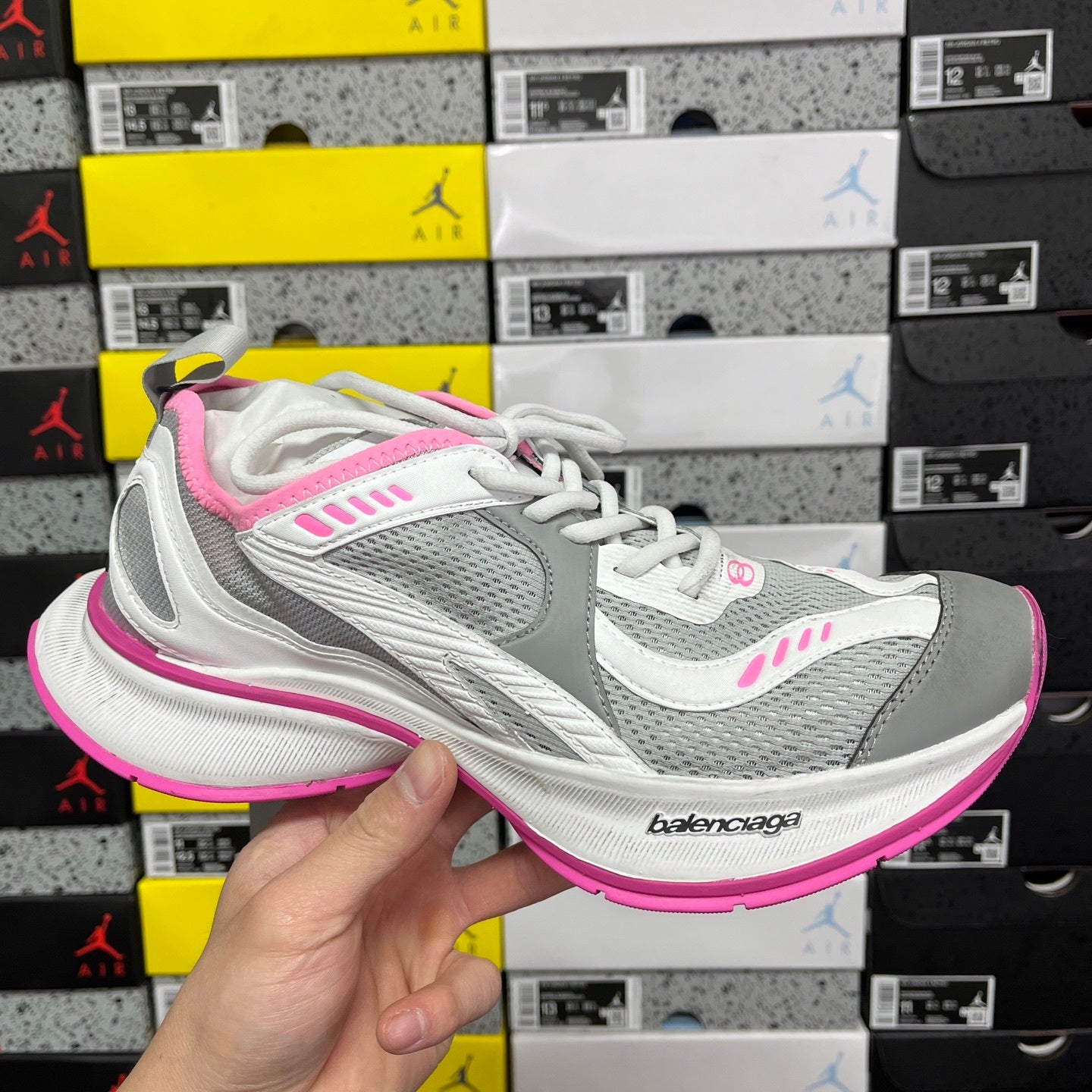 BLG Circuit White/Pink/Grey