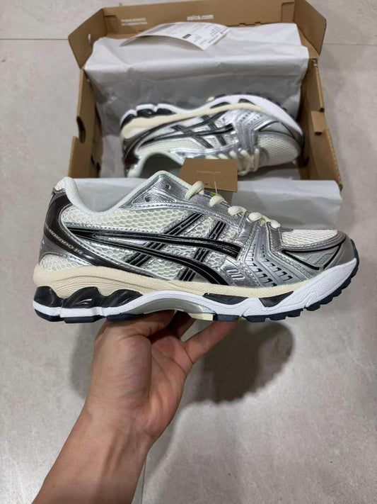 Kayano 14 Black Grey Cream