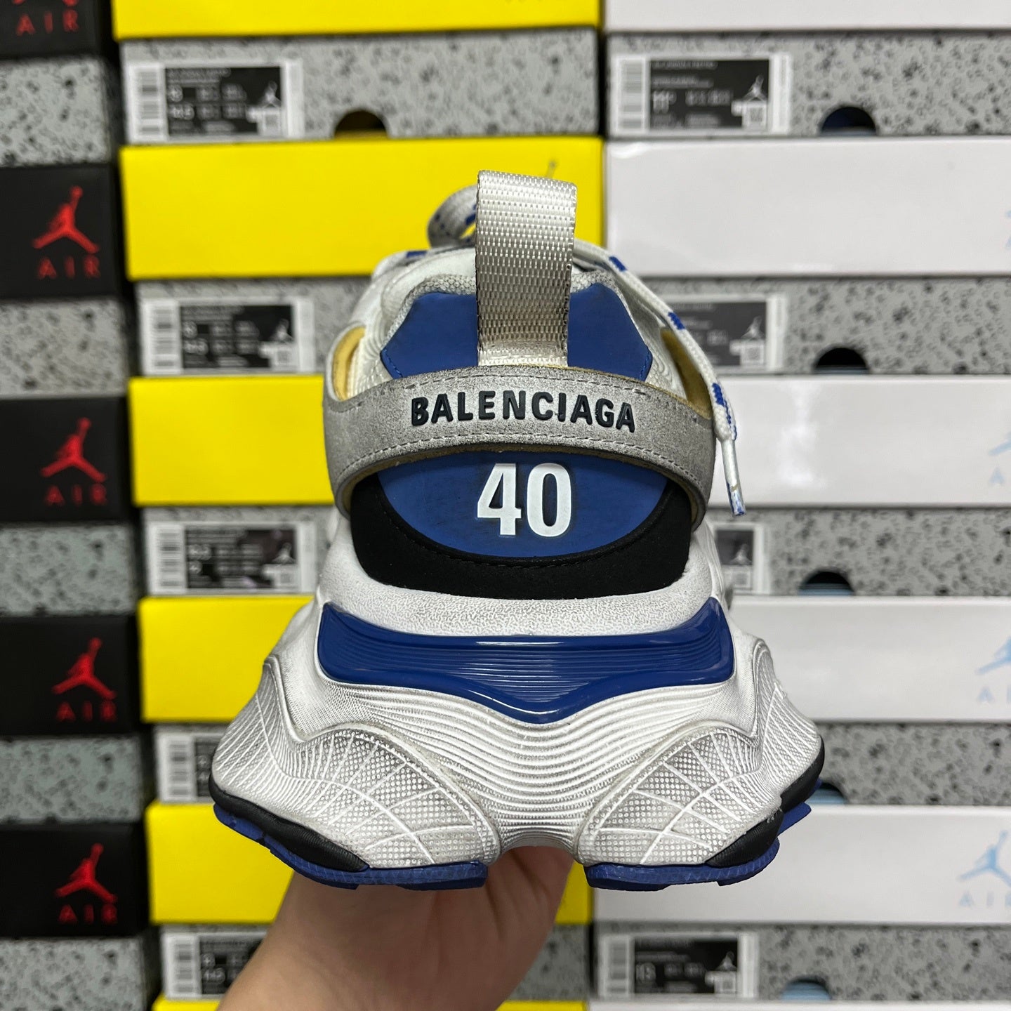 BLG Cargo Grey/Black/White/Blue