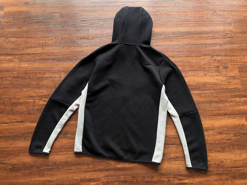 Conjunto Tech Fleece Preto e Cinza