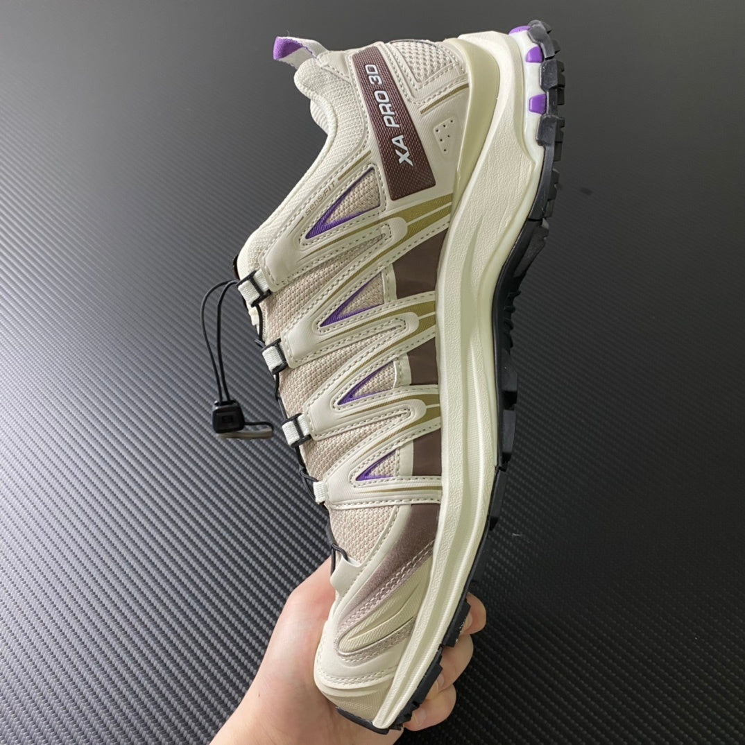 Salomon XA Pro 3D Stone Gray/Almond Milk/Black