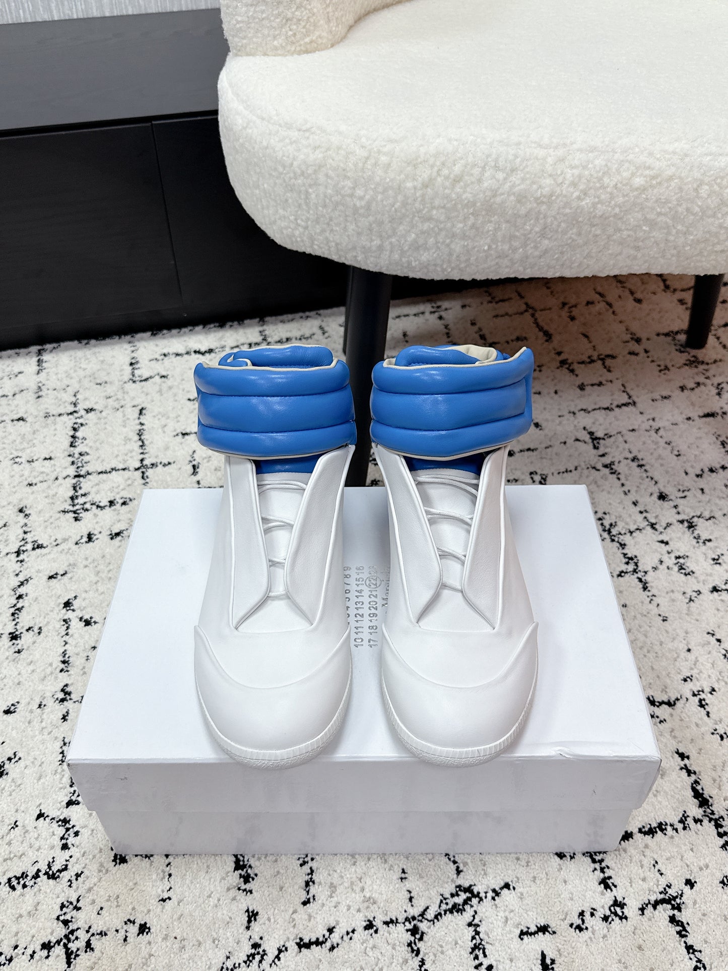 Maison High Mix BLUE AND WHITE