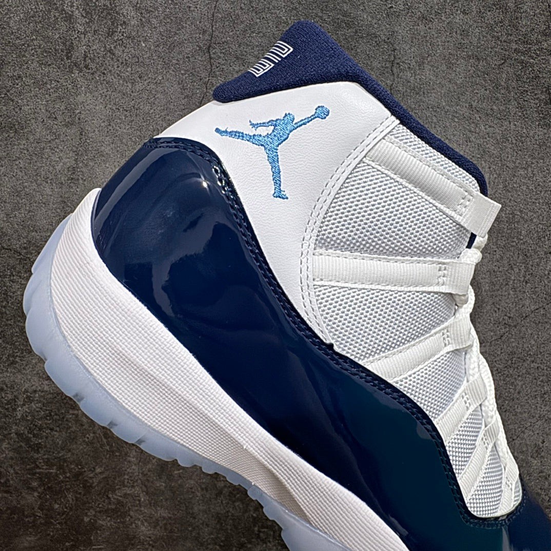 AJ11 Retro High White and Blue Navy