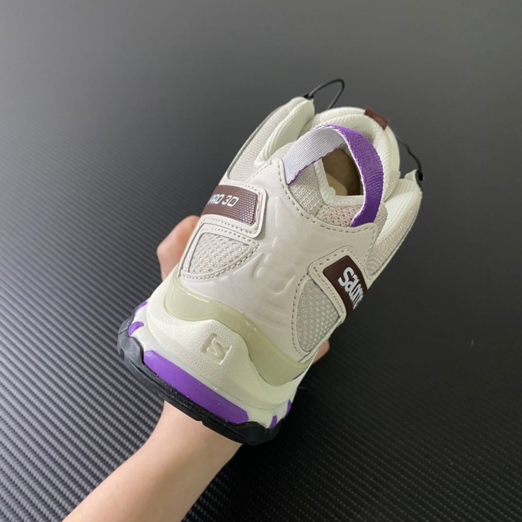 Salomon XA Pro 3D Stone Gray/Almond Milk/Black