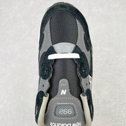 992 Black Grey Suede