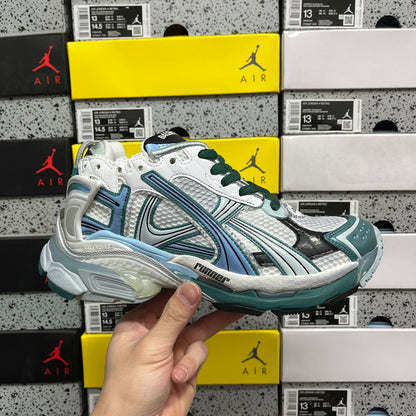 BLG Runner White/Blue/Green