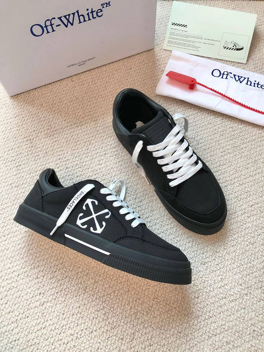 Off-White New Low Vulcanized Black White