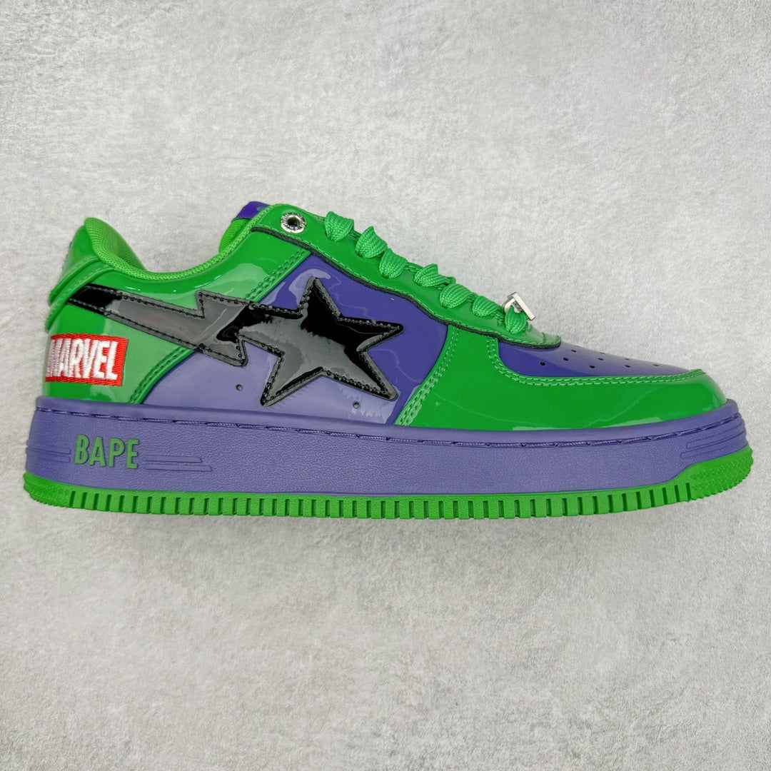 Bape STA Low Marvel Comics Hulk