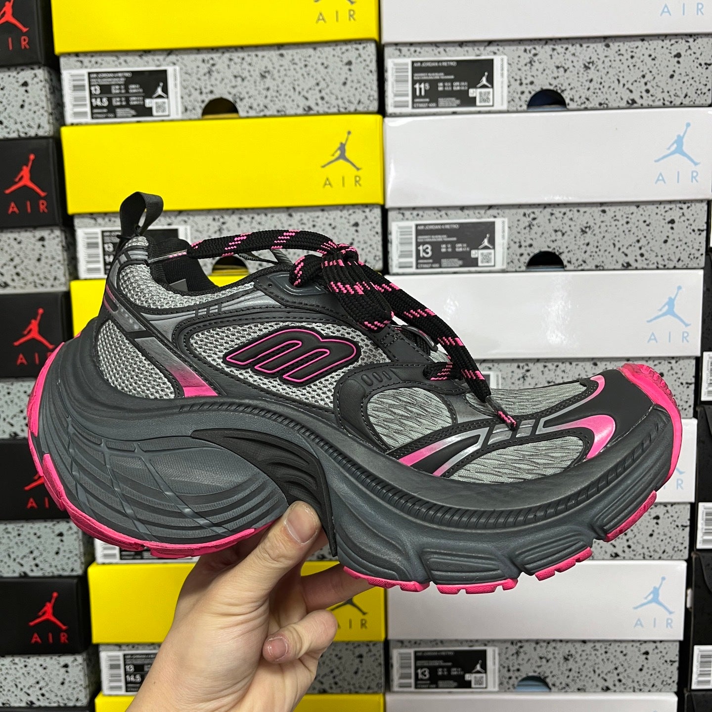 BLG 10XL Grey/Pink