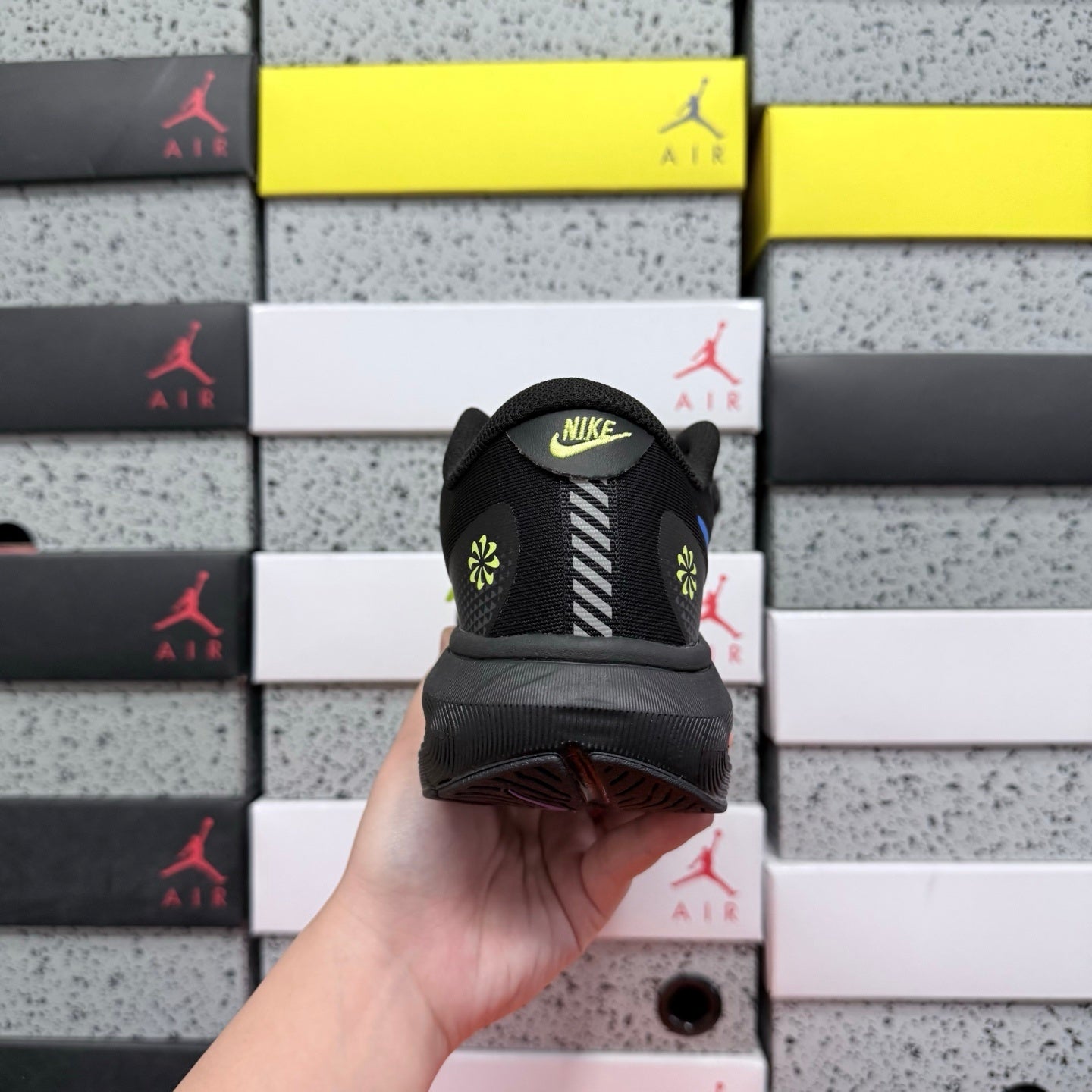 Nk Air Alphazoom Black/Purple