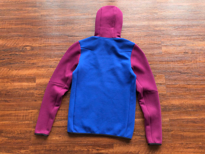 Conjunto Tech Fleece Roxo e Azul