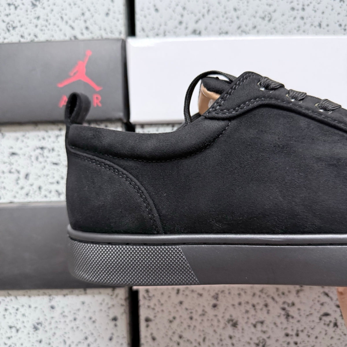 Cristhian Louboutin Vieira Spikes Black