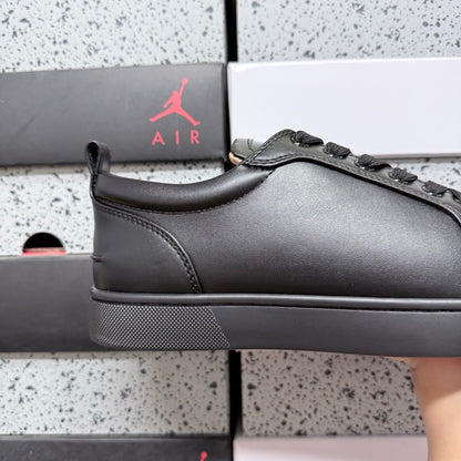 Christian Louboutin Louis Junior Strass Black