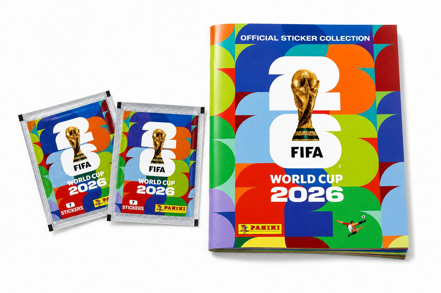 Saquetas + Caderneta Mundial 2026