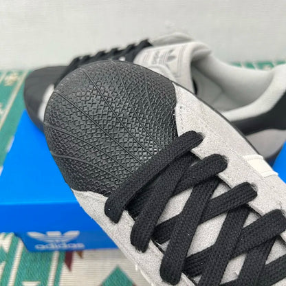 Superstar Grey, Black, and White