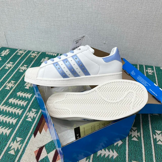 Superstar Blue And White