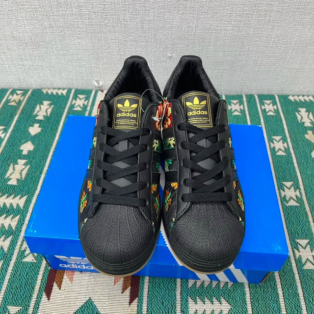 Superstar Black Floral Embroidery