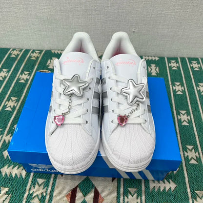 Superstar White And Silver