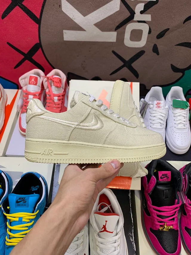 AF1 Low Stussy Fossil