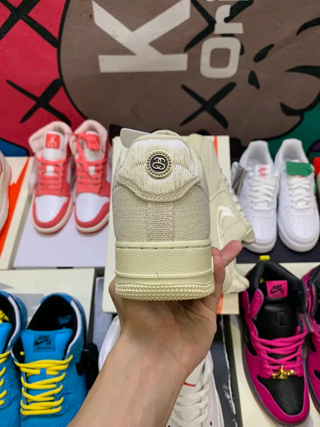 AF1 Low Stussy Fossil