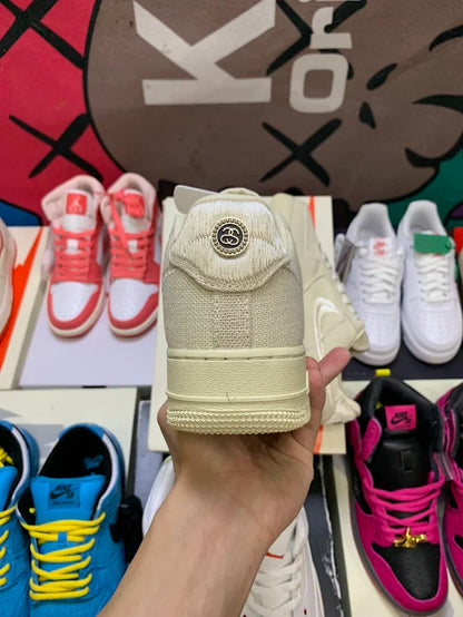 AF1 Low Stussy Fossil
