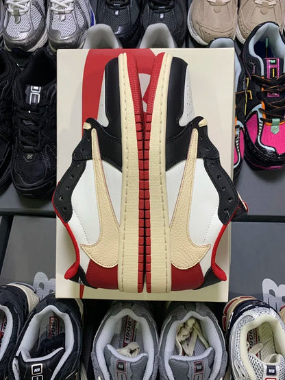 AJ1 Low Travis Scott Red